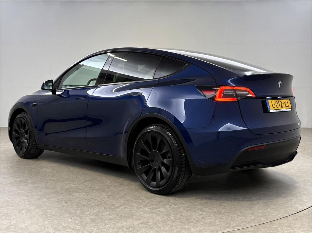 Tesla Model Y 75kwh Long Range AWD | Snelladen | SOH 91% | A, Auto's, Automaat, Gebruikt, Blauw, 351 pk