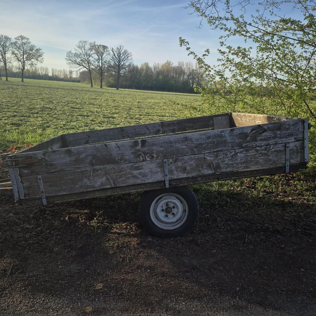 kar, 100 liter of meer, Ophalen, Gebruikt, Transportkar