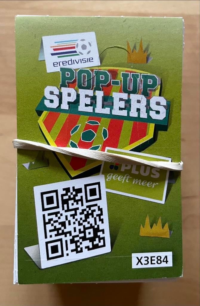 Plus, Eredivisie Pop-Up Spelers, 160 stuks, 2011-2012, Ophalen of Verzenden, Gebruikt, Overige binnenlandse clubs, Beeldje of Poppetje