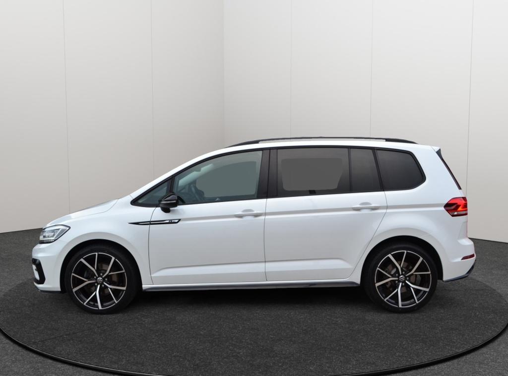 Volkswagen Touran 1.5 TSI DSG Highline R-Line LED/ACC/Keyles, 4 cilinders, 150 pk, Alcantara, Wit
