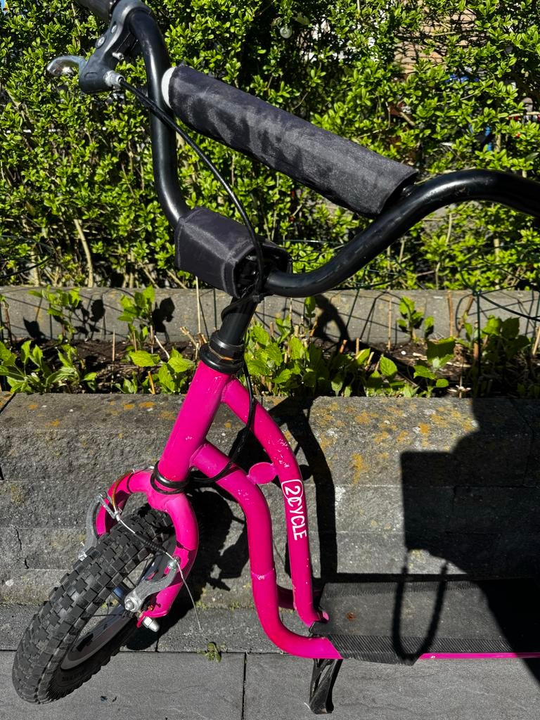 Retro step met grote wielen, Ophalen, Gebruikt, Gewone step