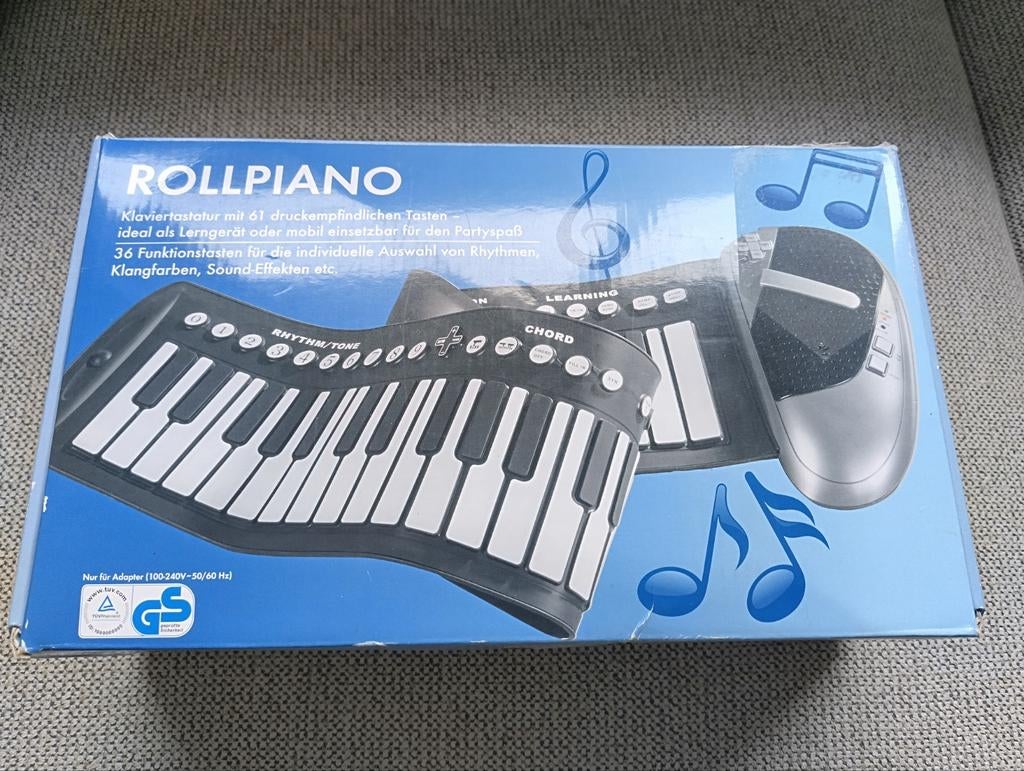 Oprolbare piano met 61 toetsen, Verzenden