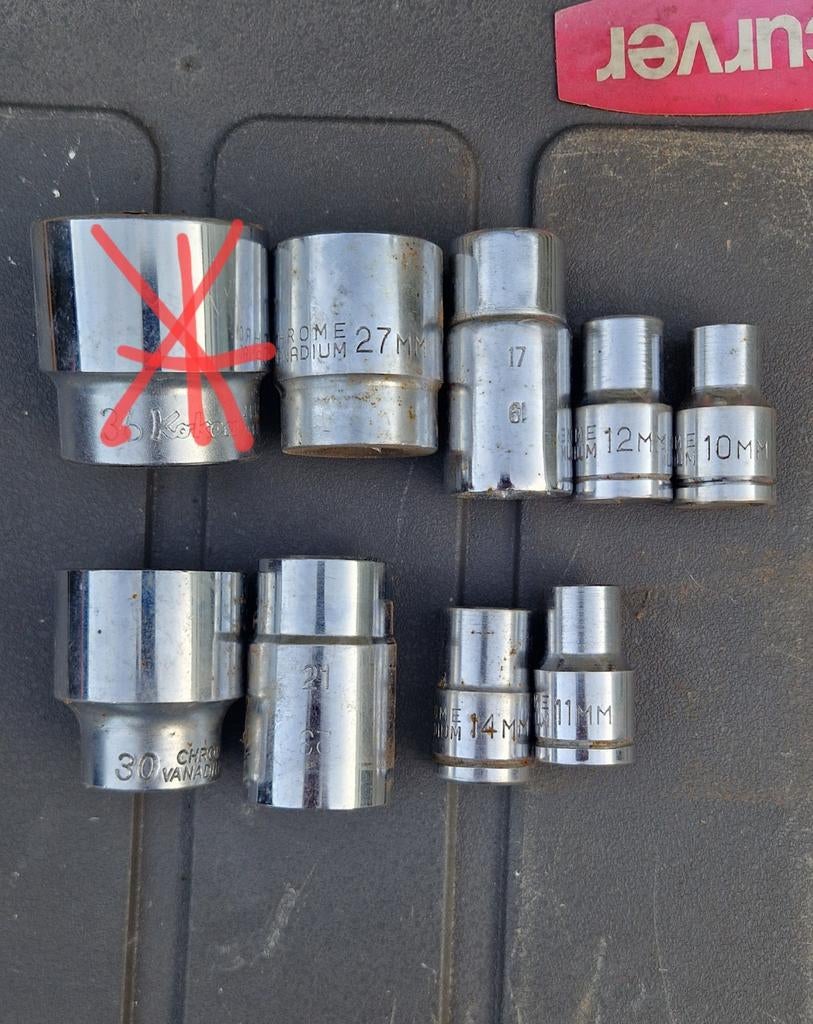 Doppen voor dopsleutels, Ophalen of Verzenden