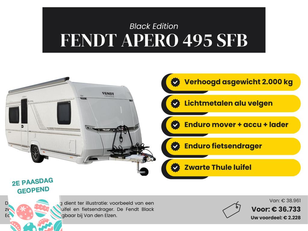 Fendt Apero 495 SFB Black Edition actiepakket, Rondzit, Bedrijf, Overige typen, Schokbreker