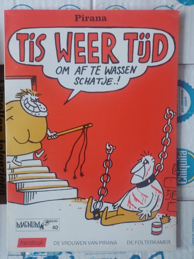 ' T is weer tijd om af te wassen schatje!, Boeken, Eén stripboek, Ophalen of Verzenden