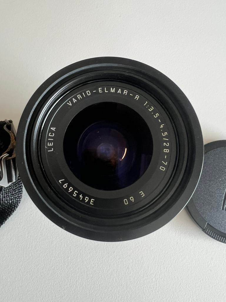 Leica vario elmar E60 28-70mm + leica R3, Gebruikt, Spiegelreflex, Leica, Leica