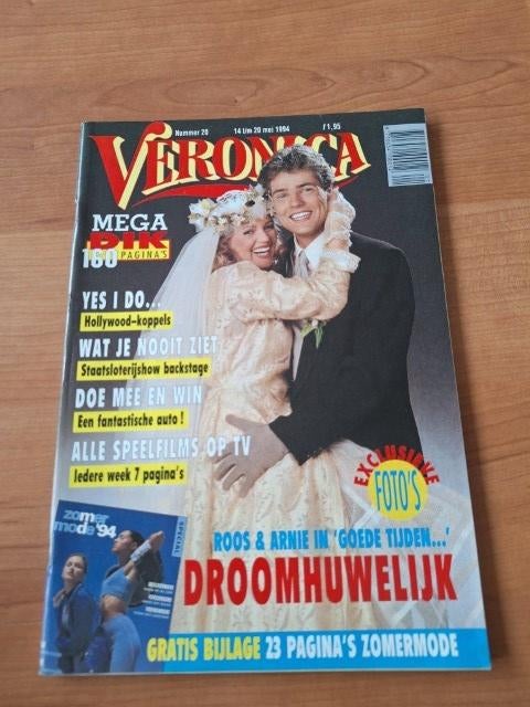 Veronica 1994 Guusje Nederhorst Twin Peaks Sonic Surfers, Verzenden, 1980 tot heden, Nederland, Krant