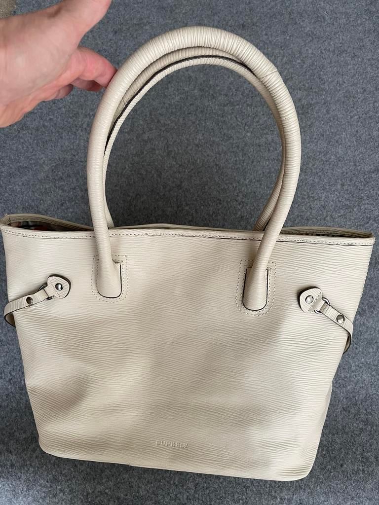 Burkely Tas., Verzenden, Zo goed als nieuw, Beige, Handtas