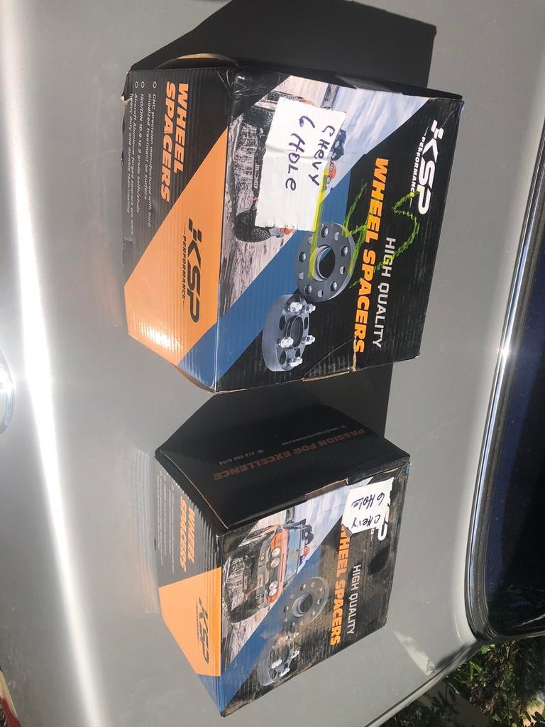 Spacers chevrolet pick up 6 gaats spoorverbreders, Ophalen of Verzenden, Nieuw