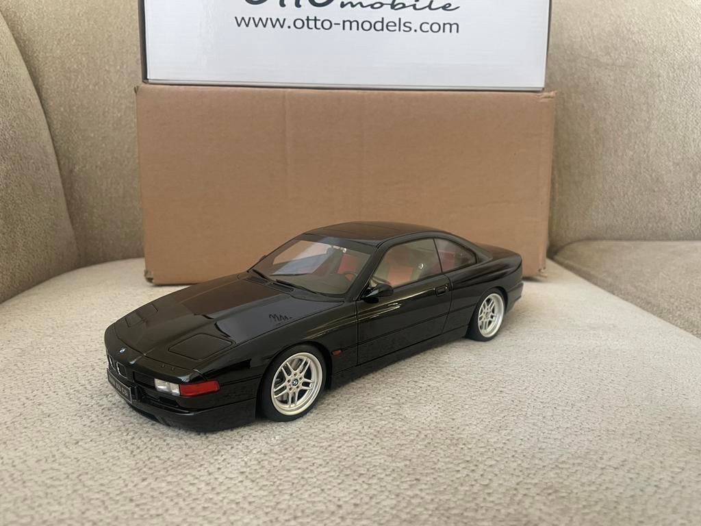 Ottomobile BMW 850 CSI 1990 Zwart OT827, Ophalen of Verzenden, Nieuw, OttOMobile