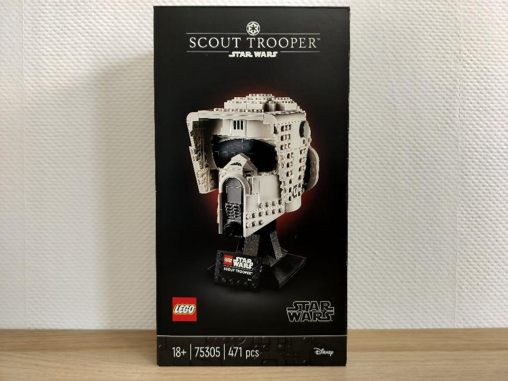 Lego 75305 - Star Wars - Scout Trooper helm, Ophalen of Verzenden, Nieuw, Complete set, Lego
