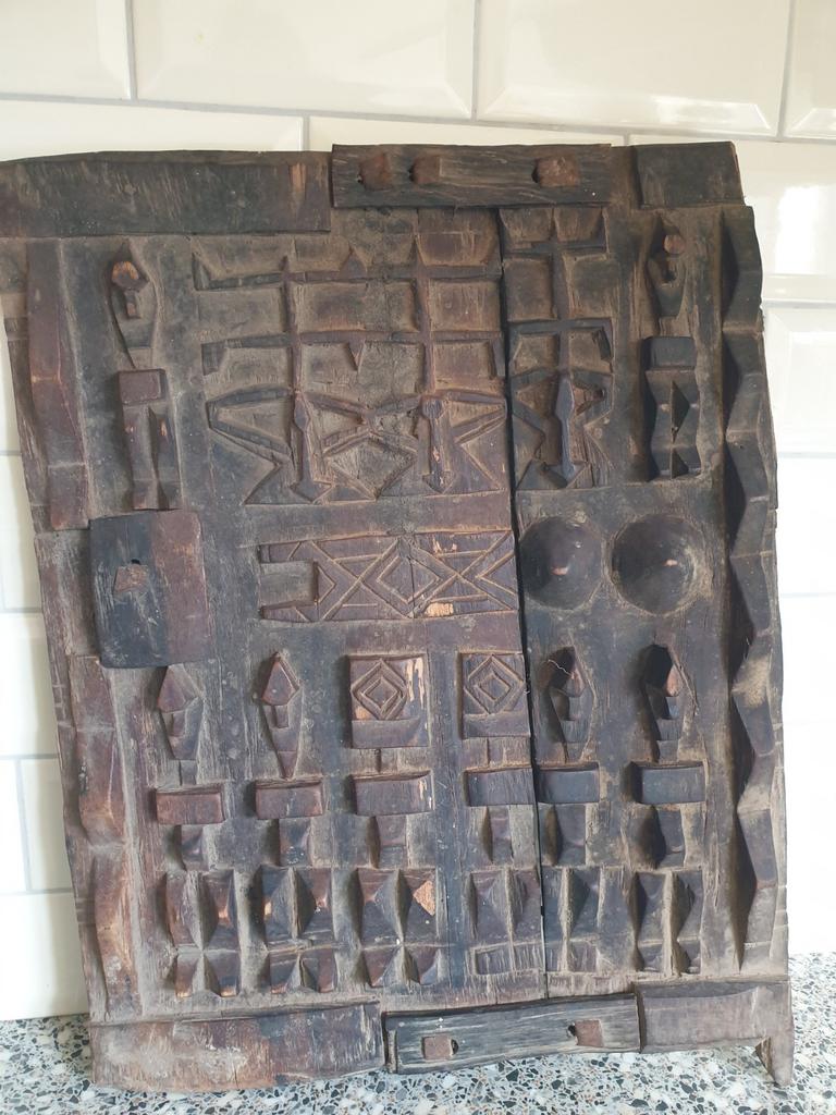 Oud houten dogon luikje, stoer/sober, Ophalen of Verzenden