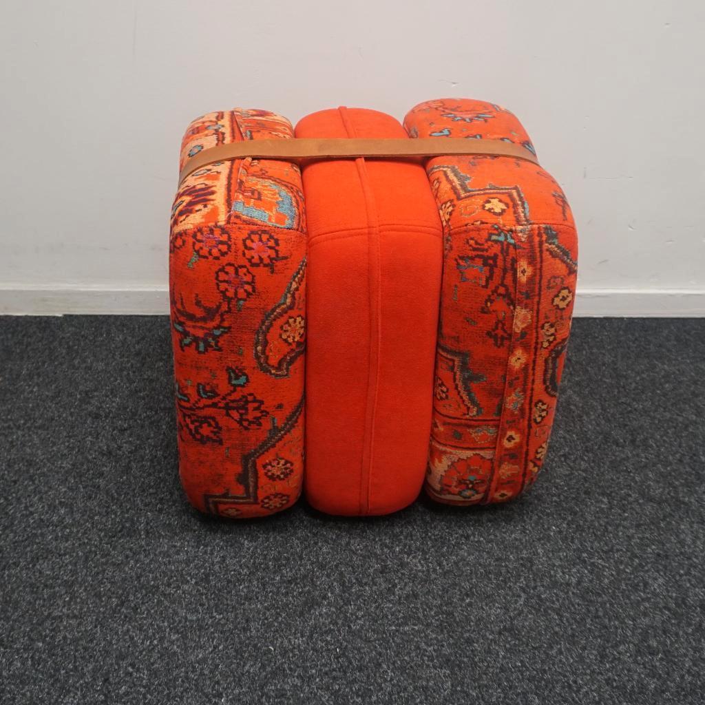 Baboesjka | Fatboy |  Poef | Zitkussen | Ali baba Red, Minder dan 50 cm, Gebruikt, -, Vierkant