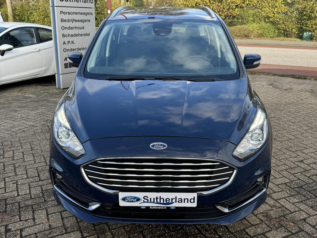 Ford Galaxy 2.5 Titanium FHEV 190pk | AGR Stoelen | Afneemba, Auto's, Gebruikt, Blauw, Bedrijf, Hybride Elektrisch/Benzine