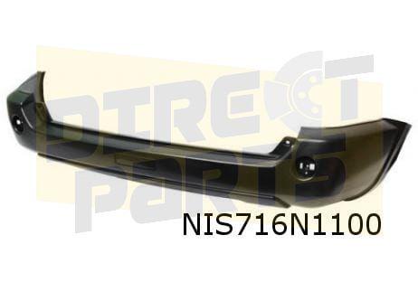 Nissan X-trail (12/03-)  achterbumper (te spuiten) Origineel