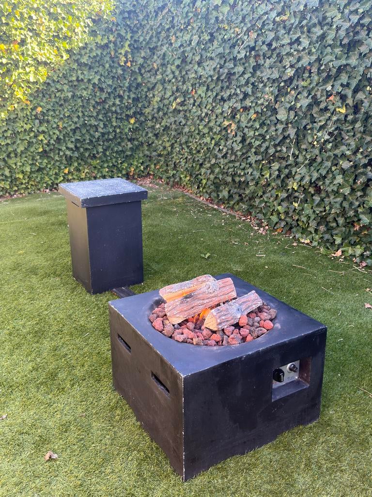 Happy Cocooning vuurtafel - complete set, Ophalen, Zo goed als nieuw