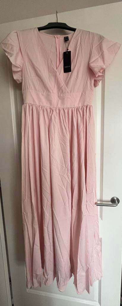Roze lange jurk maat S, Kleding | Dames, Jurken, Maat 38/40 (M), Ophalen of Verzenden, Zo goed als nieuw, Roze