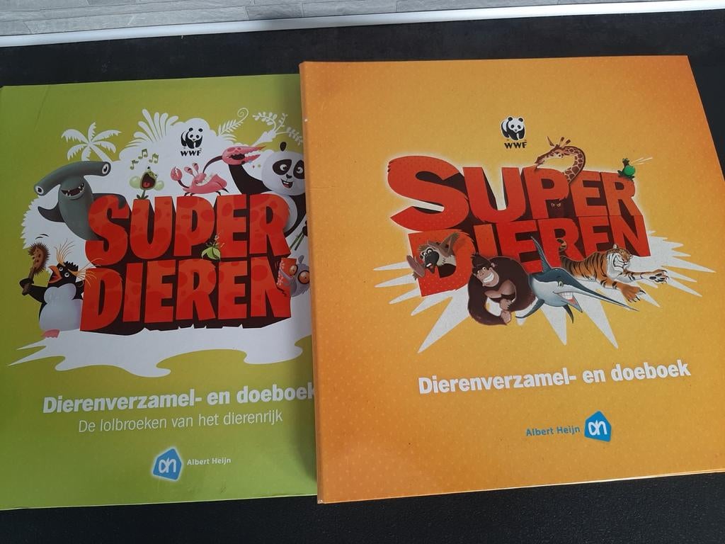 Dieren verzamel & doe boek spaaraktie ooit vintage PER STUK, Verzamelen, Albert Heijn, Ophalen of Verzenden