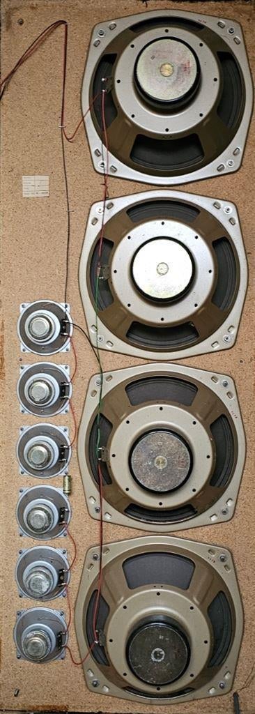 Dynacord S100 vintage luidsprekerzuilen [ onderdelen], Overige merken, Gebruikt, Ophalen of Verzenden, 120 watt of meer
