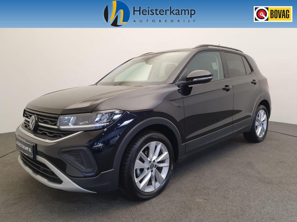 Volkswagen T-Cross 1.0 TSI 115pk DSG/AUT Life Edition Camera, 12 maanden, Gebruikt, Zwart, 116 pk
