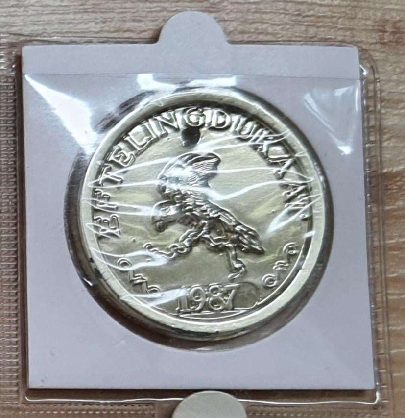 Oude efteling dukaat 1987, Ophalen of Verzenden, Zo goed als nieuw, Overige typen