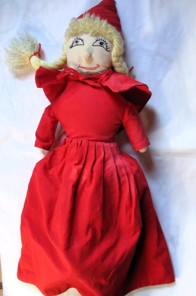 vertelpop vintage !! 3 in 1 stoffen, Ophalen, Gebruikt, Babypop