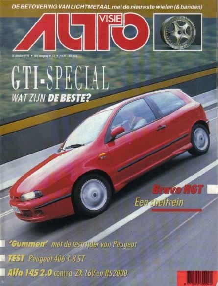 Autovisie 22 1995 : Ford Escort RS2000 - VW Golf 1 GTI - VR6, Boeken, Ophalen of Verzenden, Gelezen, Algemeen