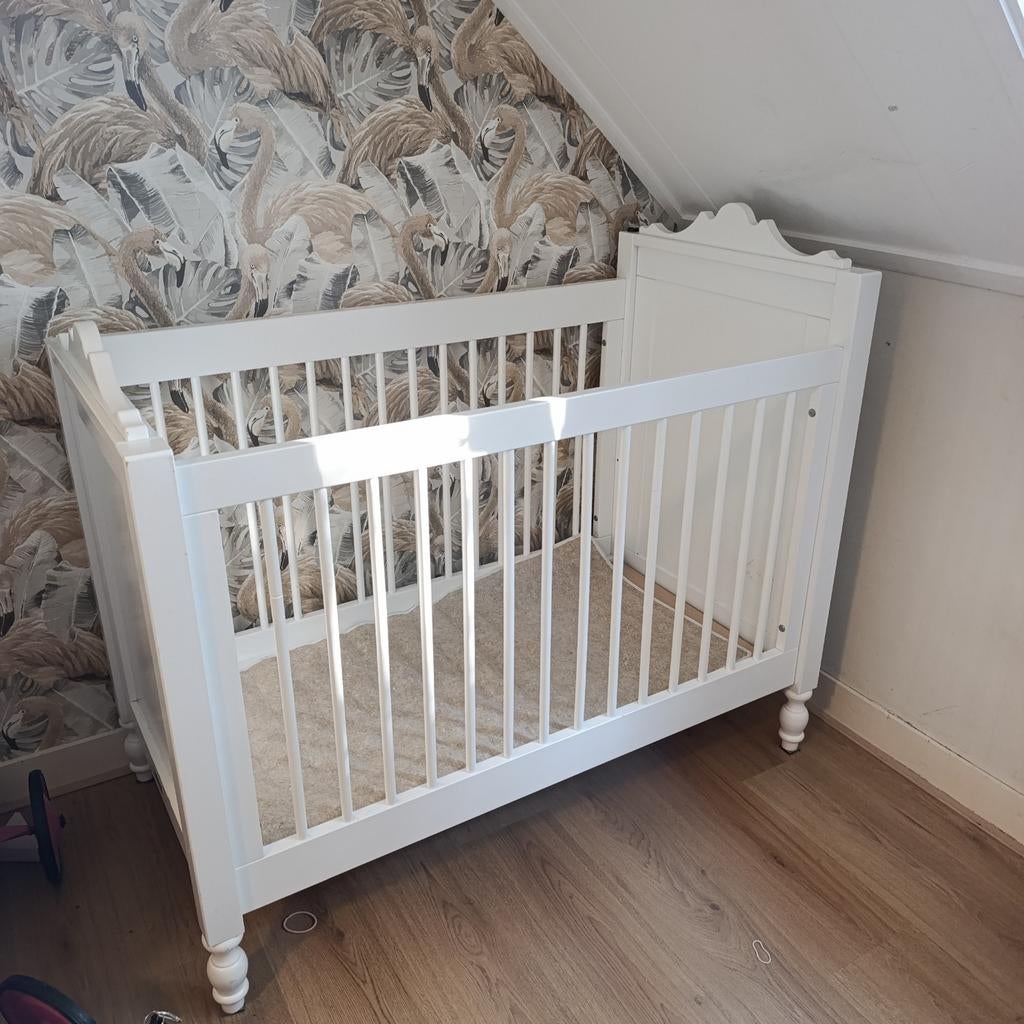 Bopita ledikant wit, Kinderen en Baby's, Babywiegjes en Ledikanten, Ophalen, Ledikant