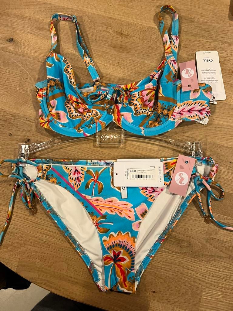 Cyell bikini top 38C slip 38 NIEUW!! Set nu €45,-, Ophalen of Verzenden, Nieuw, Bikini