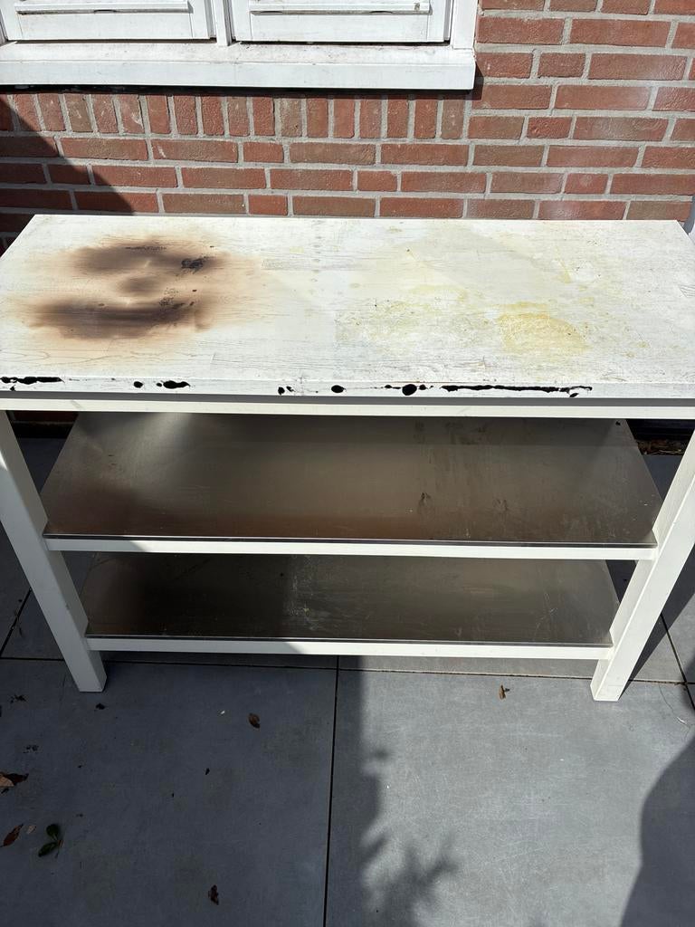 IKEA TORNVIKEN keukenblok, Ophalen, Gebruikt, Wit, Overige typen