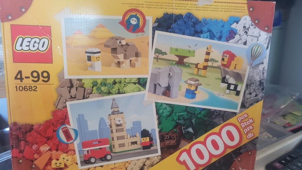 LEGO Classic Creatieve Bouwdoos 10682 - 1000 Stenen, Ophalen of Verzenden, Gebruikt, Lego