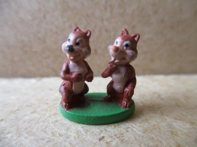 adv9901 knabbel en babbel heel klein, Ophalen, Gebruikt, Beeldje of Figuurtje