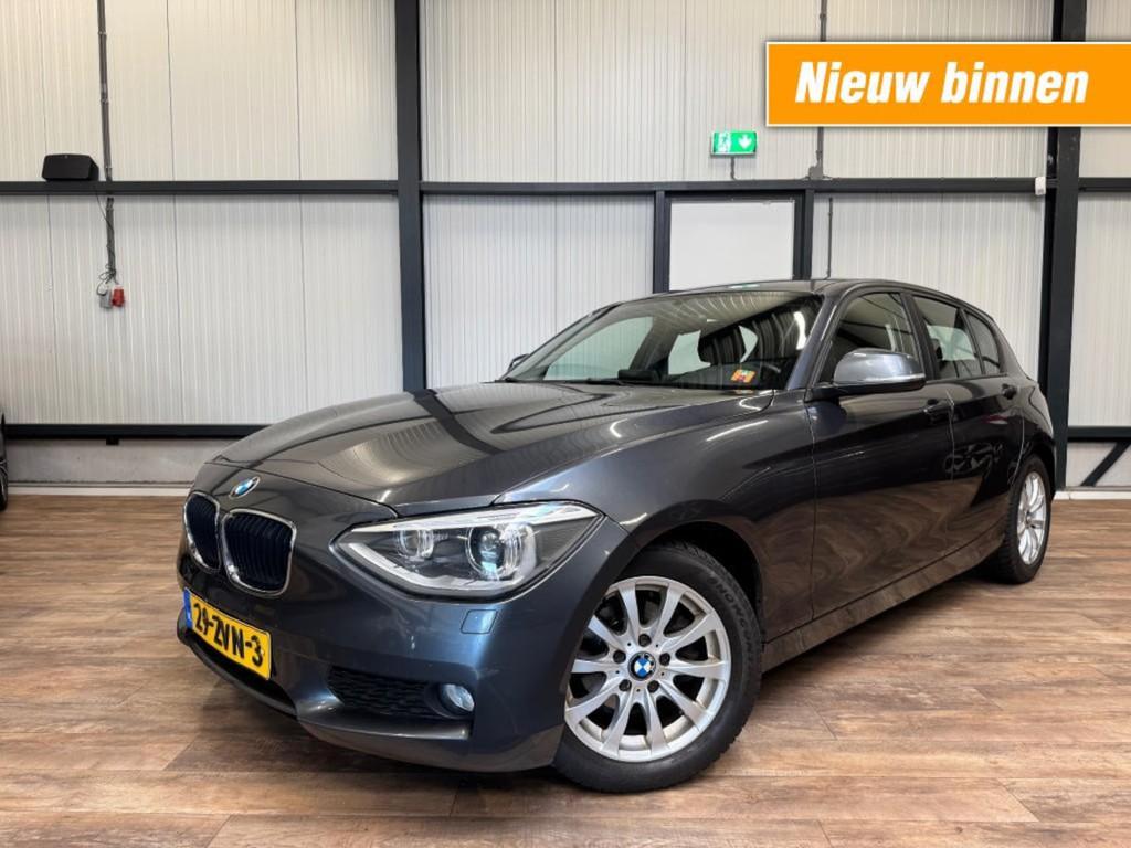 Bmw 1-serie EDE Business / NAVI / LEDER / PDC / Stoelverwarm, 1-Serie, Euro 5, Achterwielaandrijving, Gebruikt