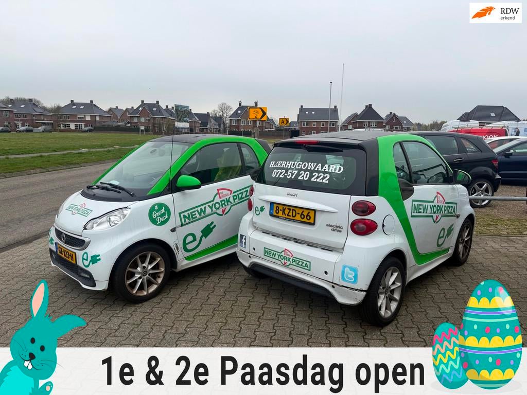 Smart Fortwo coupé Electric drive BRABUS 18 kWh automaat 20, Automaat, Gebruikt, Zwart, 48 pk