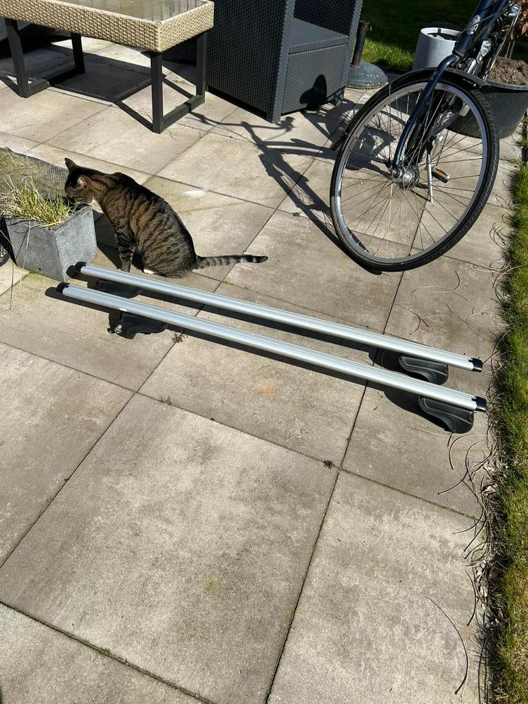 Hapro Cronos Alu125, past op veel autos hoog draagvermogen, Auto diversen, Dakdragers, Ophalen, Zo goed als nieuw