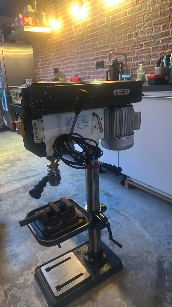 Optimum OPTIdrill B 20 Kolomboormachine, Ophalen of Verzenden, Gebruikt, 600 watt of meer, Kolomboormachine