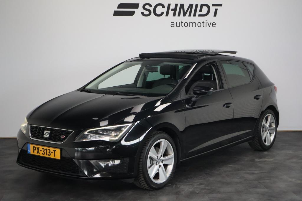 SEAT Leon 2.0 TDI FR 150pk | Panoramadak | Leder | Cruise Co, Euro 5, Gebruikt, 4 cilinders, 150 pk