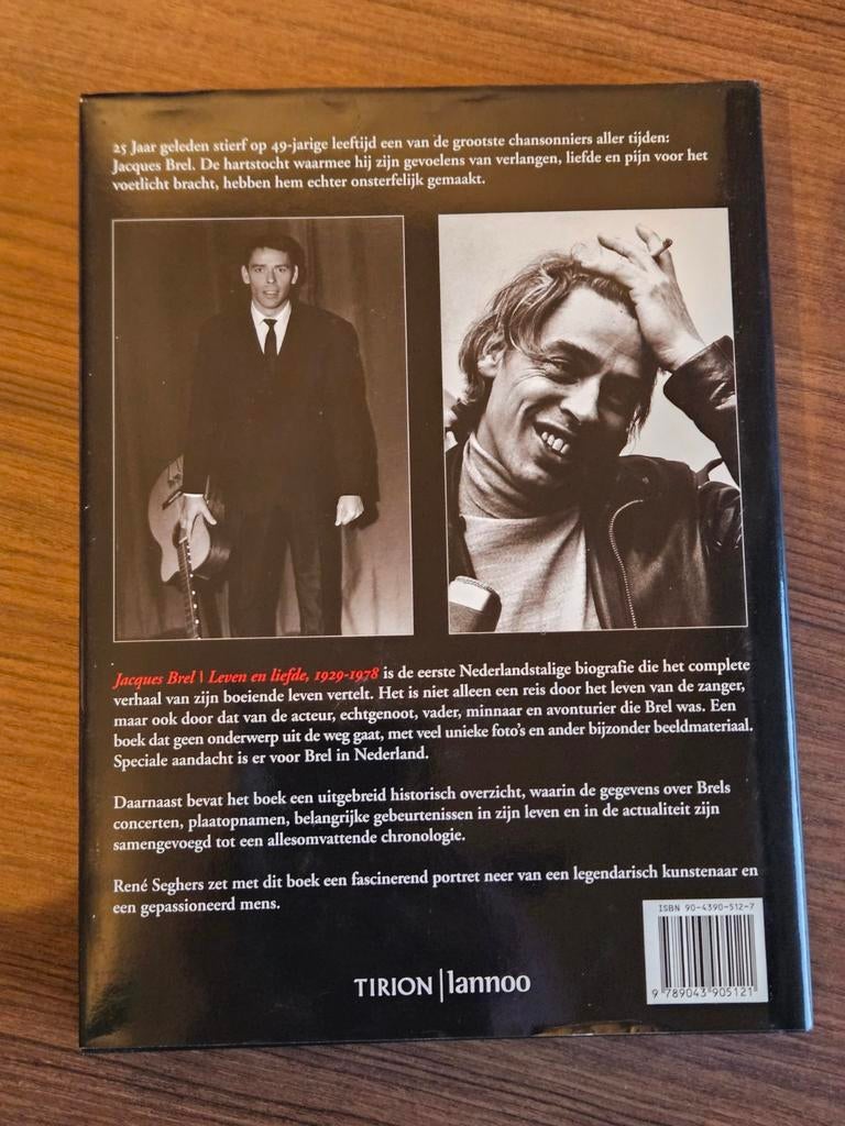 R. Seghers - Jacques Brel Leven en Liefde biografie, Gelezen, Ophalen of Verzenden, R. Seghers, Film, Tv en Media