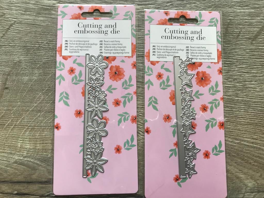 Diverse Embossing & Uitsnijmallen voor Knutselprojecten, Ophalen, Nieuw, Gereedschap of Toebehoren