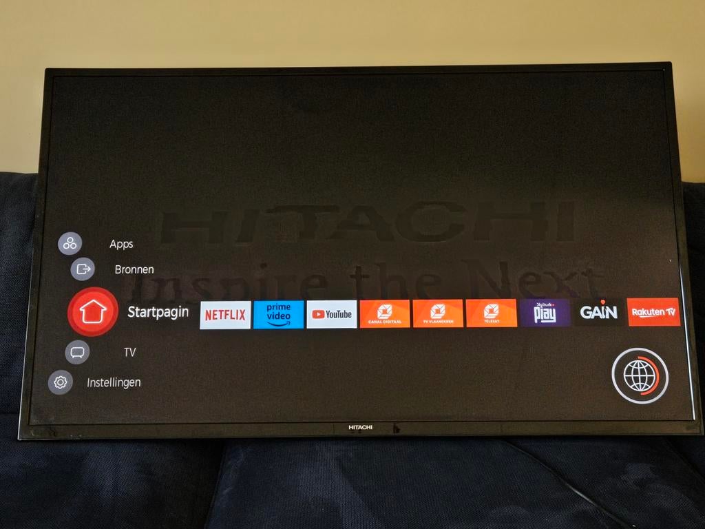 Hitachi 50" Smart TV 50HK5000 - Full HD LED Televisie, 50 Hz, 100 cm of meer, Smart TV, Full HD (1080p)