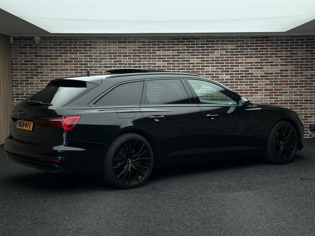 Audi A6 Avant 45 TFSI quattro Sport S-line | Dak| Trekhaak|, Automaat, Gebruikt, 4 cilinders, Zwart