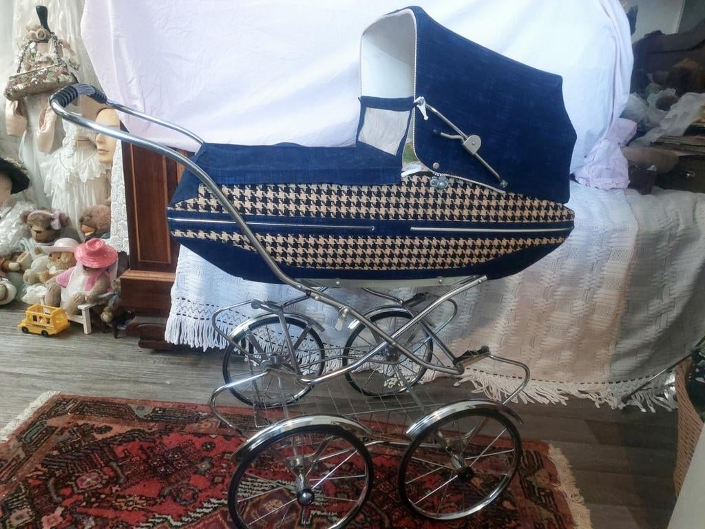 Antieke Poppenwagen - Charmant en Uniek!, Ophalen of Verzenden, Gebruikt, Kinderwagen, Overige merken