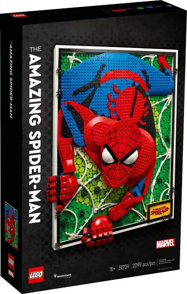 Lego Art The Amazing Spider-Man nr 31209, Lego, Lego, Lego, Nieuw