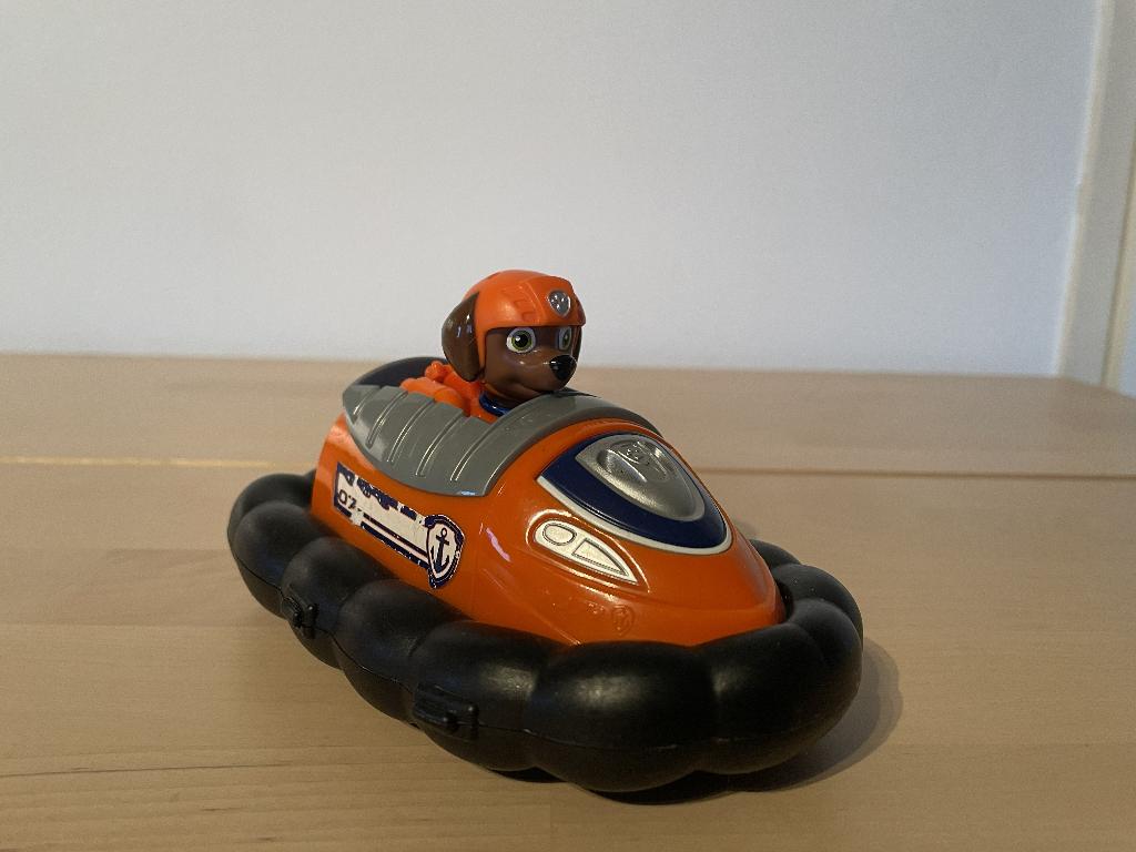 Paw Patrol - Zuma in voertuig, Ophalen of Verzenden, Gebruikt