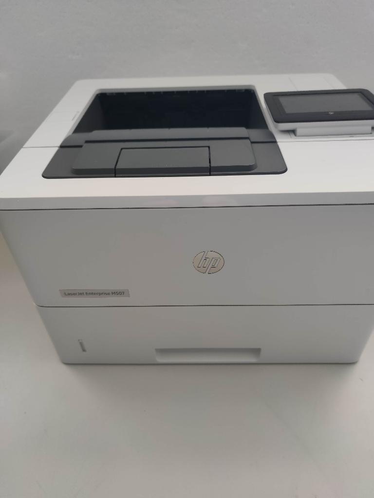 HP LaserJet Enterprise M507x Laserprinter duplex 43p1200dpi, Zwart-en-wit printen, Printer, Ophalen of Verzenden, Zo goed als nieuw