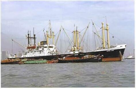 Scheepvaart, Verzamelen, Scheepvaart, Ophalen of Verzenden, Nieuw, Kaart, Foto of Prent