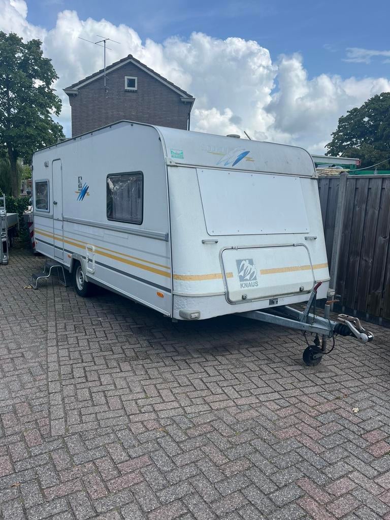 Te Koop nette Knaus Sudwind, Caravans en Kamperen, Particulier