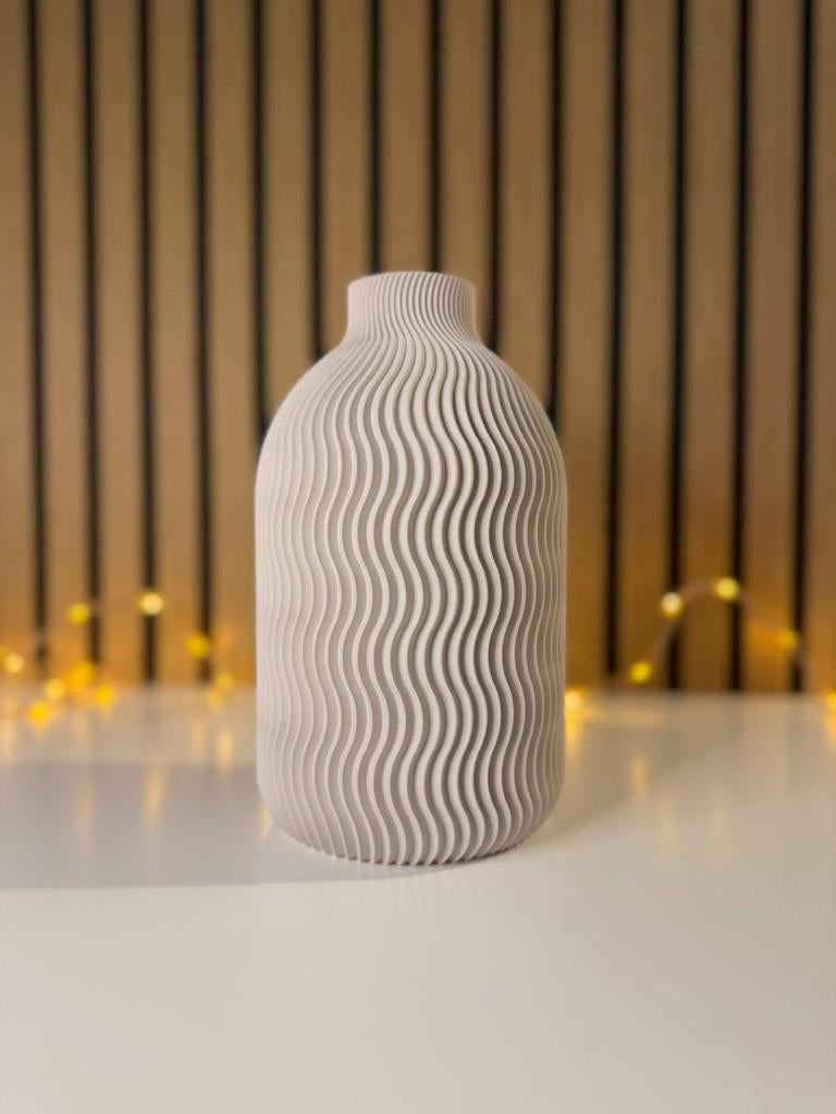 Design vaas HANA – moderne 3D geprinte vaas | woondecoratie, Huis en Inrichting, Woonaccessoires | Vazen, Overige materialen, Overige kleuren