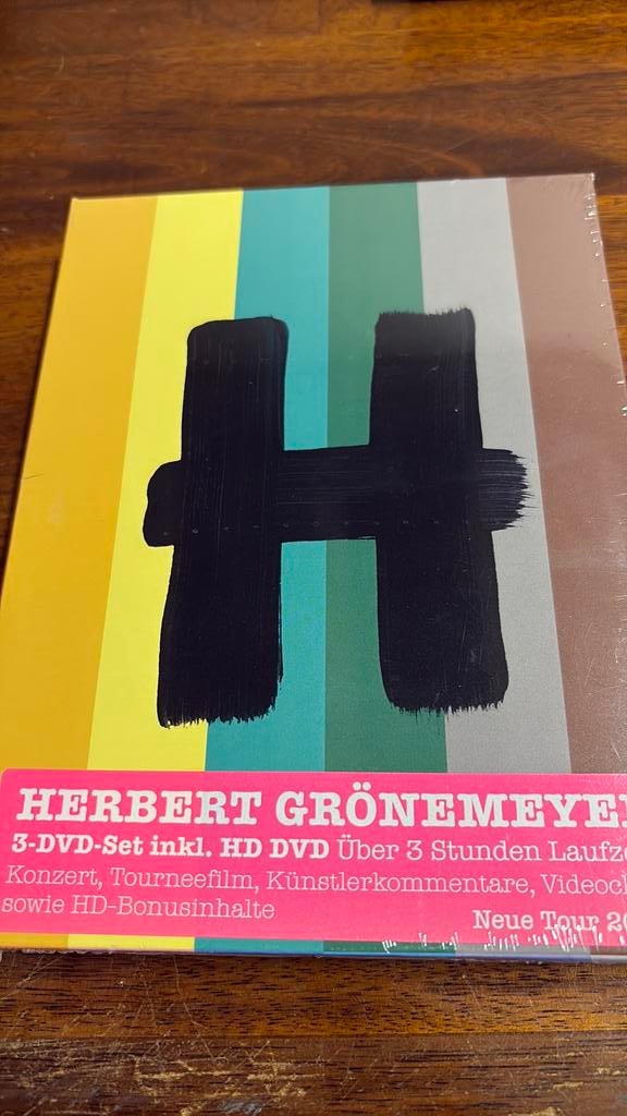Herbert Gronemeyer 3 dvd box set sealed 12Live, Alle leeftijden, Ophalen of Verzenden, Nieuw in verpakking