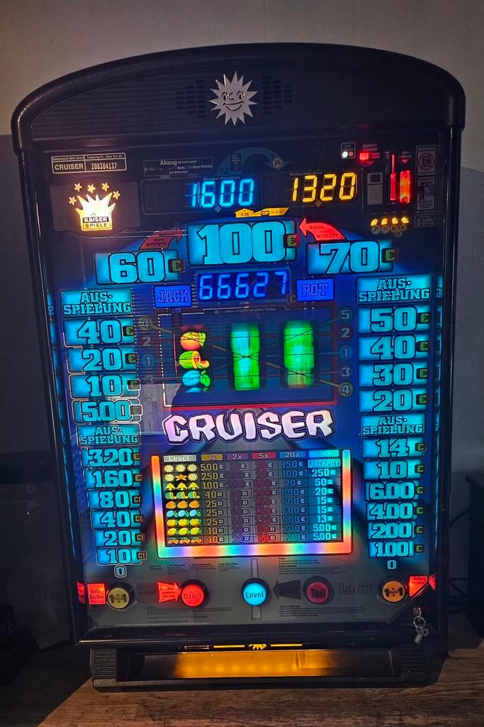 Cruiser gokkast ruilen, Ophalen of Verzenden, Gebruikt